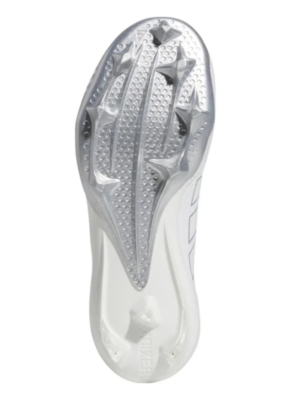 adidas Adizero Electric Size 10.5 Mens Football Cleats White Silver IE6278 NEW